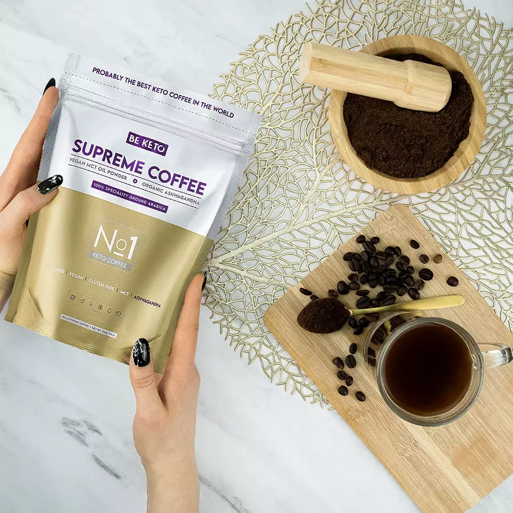 Be Keto - Supreme coffee med MCT og ashwagahanda