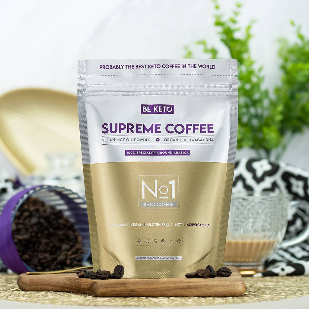Be Keto - Supreme coffee med MCT og ashwagahanda
