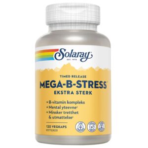 Mega-B-Stress - Ekstra sterk (120 kapsler)