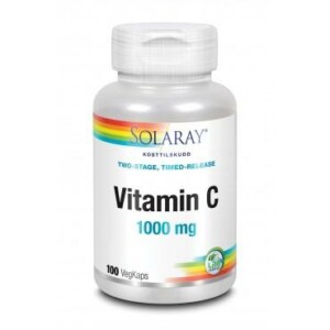 Vitamin C 1000 mg (100 kapsler)