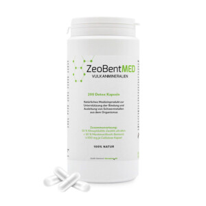 ZeoBent MED® (200) detoxkapsler
