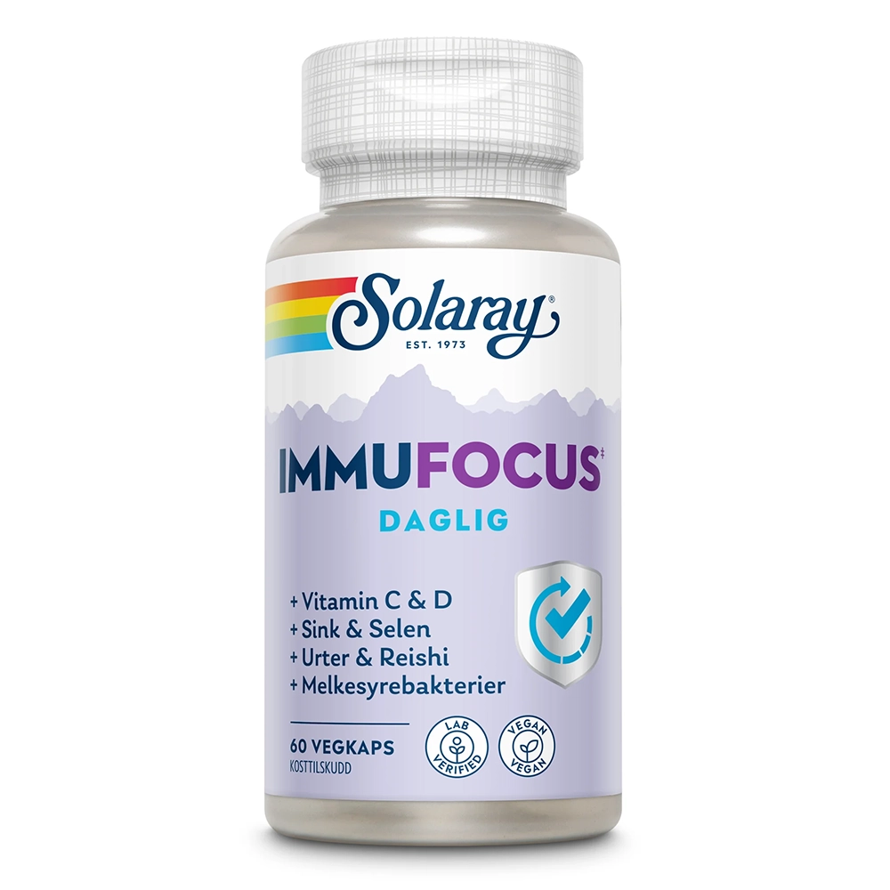 ImmuFocus daglig fra Solaray.