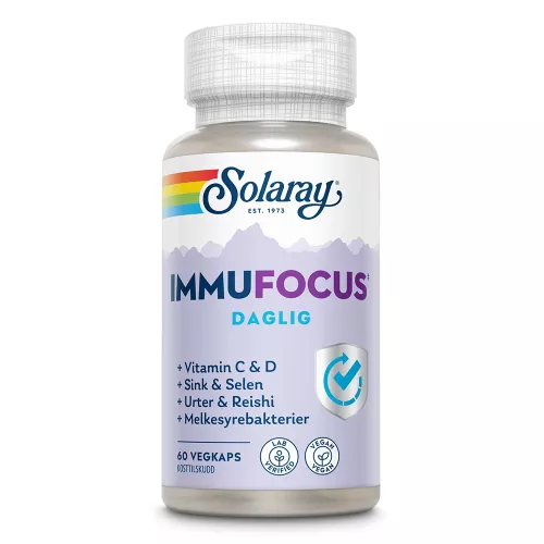 ImmuFocus daglig fra Solaray.